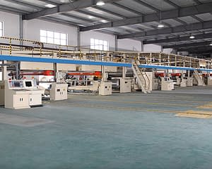 5 ply corrugated cardboard production line