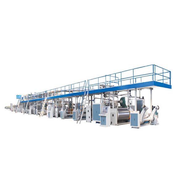 7 ply corrugated carton production line